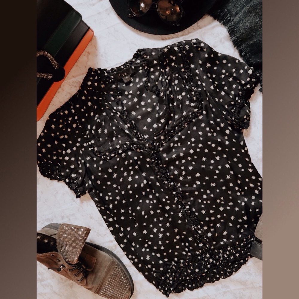 Patterned Soft Blouse